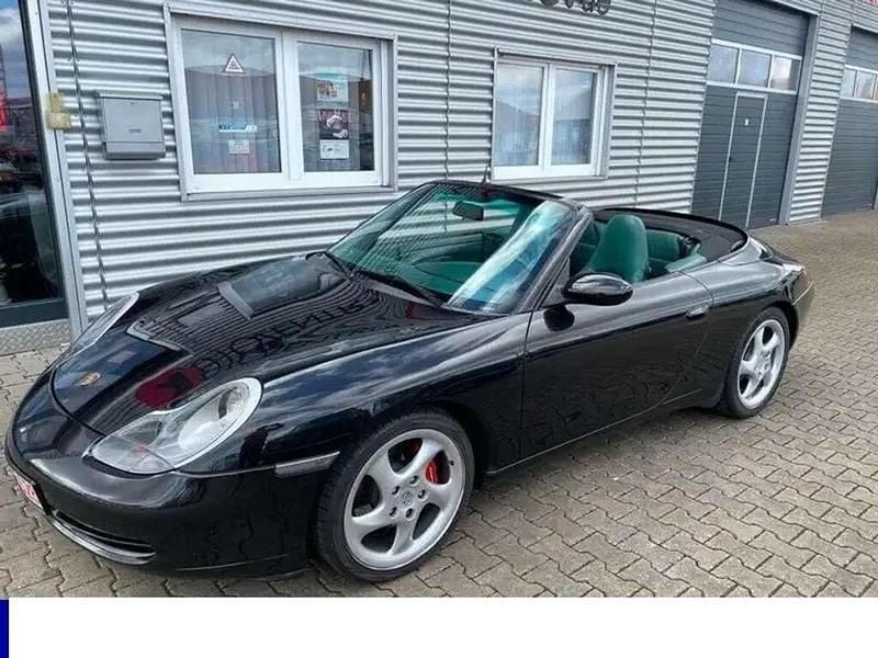 Schwarz Gebraucht 2000 Porsche 911 Carrera Cabriolet Cabrio | 29.900 € (Fairer Preis) - Bild 1/4