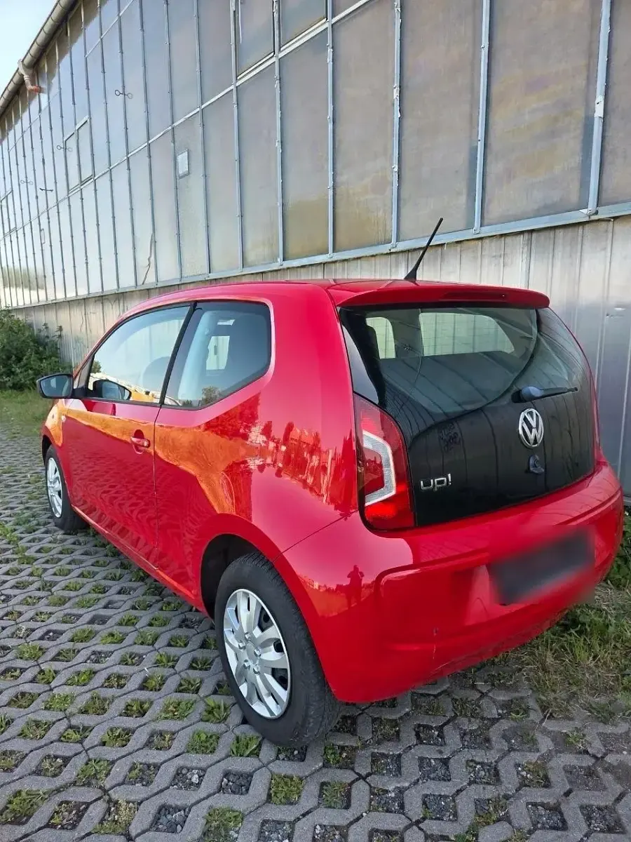 Gebraucht VW up! 60 PS (44 kW) 2014 Rot Kleinwagen