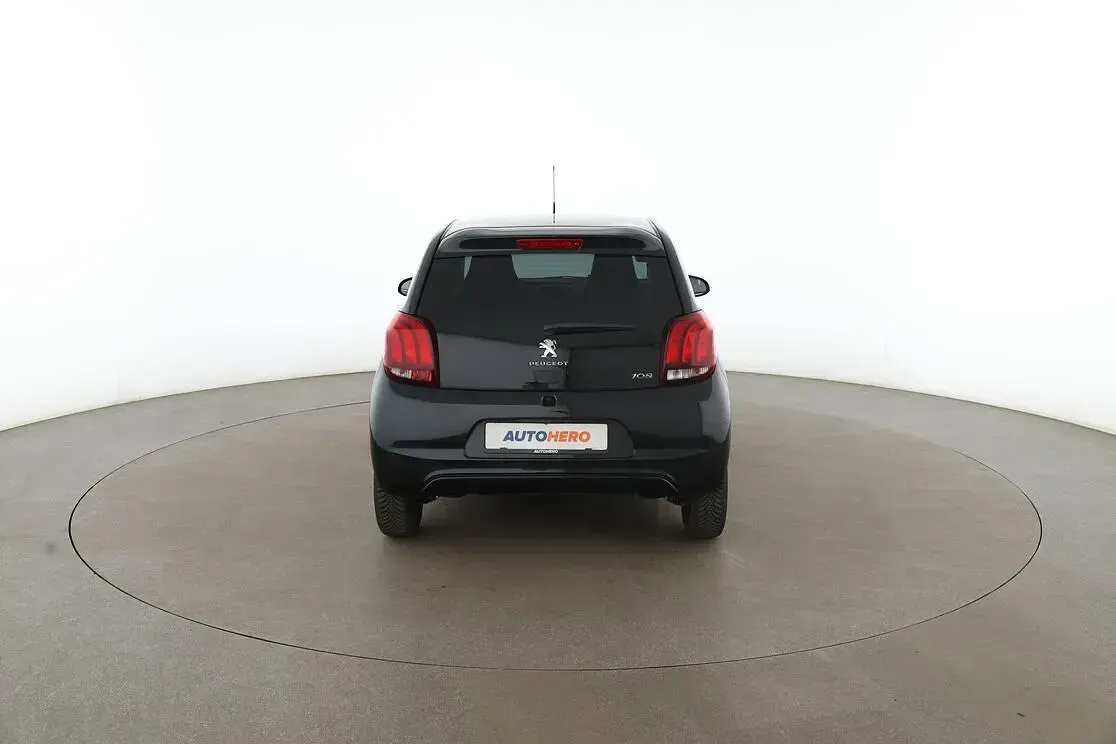 Gebraucht Peugeot 108 Allure 72 PS (52 kW) 2021 Schwarz Limousine