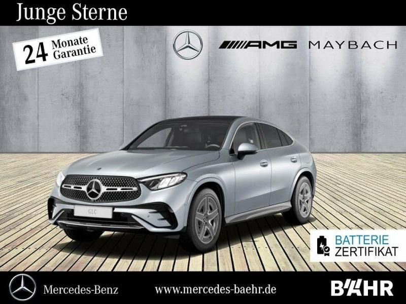 Lack hightechsilber (metallic) Gebraucht 2024 Mercedes GLC400d Coupé | 69.949 € (Fairer Preis) - Bild 1/4