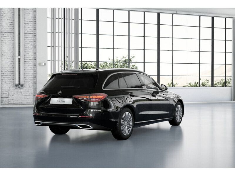 Gebraucht Mercedes C220 Advanced 200 PS (147 kW) 2024 Schwarz / obsidianschwarz Kombi