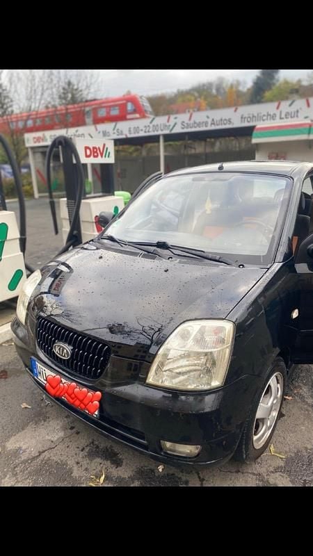 Schwarz Gebraucht 2004 Kia Picanto Kleinwagen | 800 € (Fairer Preis) - Bild 1/4