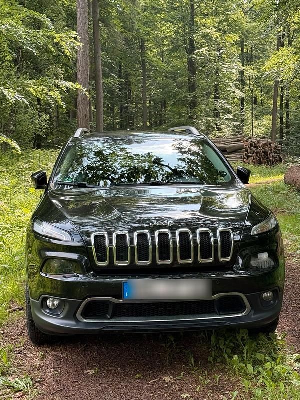 Schwarz Gebraucht 2014 Jeep Cherokee SUV | 9.999 € (Fairer Preis) - Bild 1/4