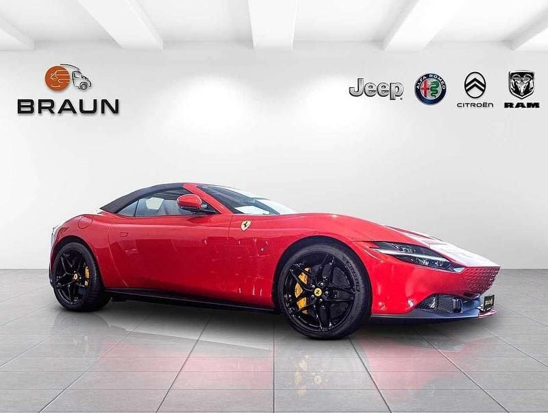 Neu Ferrari Roma 620 PS (456 kW) 2025 Rosso corsa ds 322 Cabrio