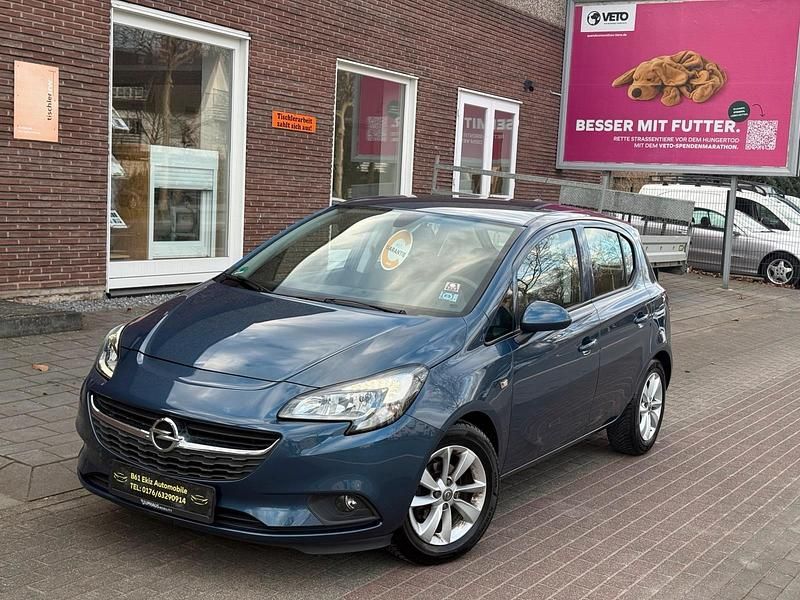 Gebraucht Opel Corsa Edition 90 PS (66 kW) 2016 Blau Kleinwagen