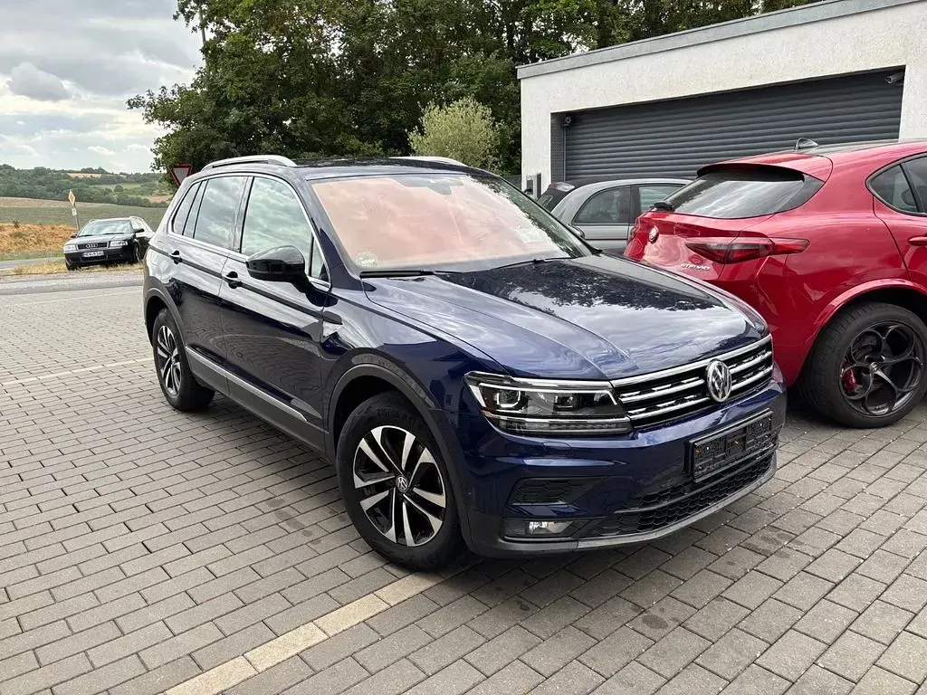 Gebraucht VW Tiguan IQ Drive 150 PS (110 kW) 2019 Blau SUV