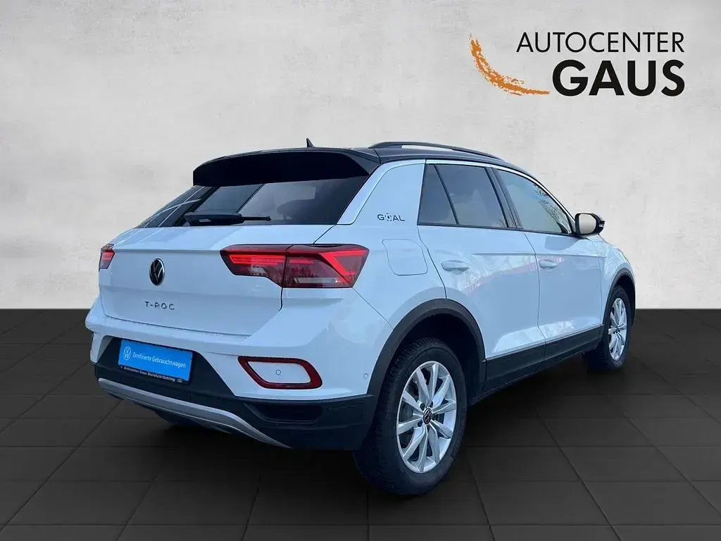 Gebraucht VW T-Roc Goal 150 PS (110 kW) 2025 Weiß SUV