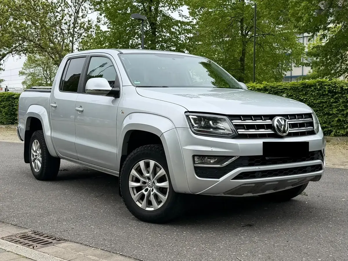 Gebraucht VW Amarok Highline 224 PS (164 kW) 2017 Reflexsilber metallic Pickup