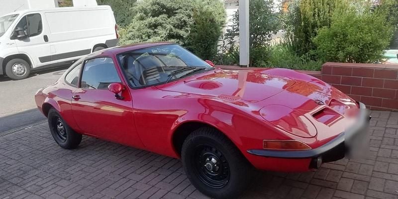Gebraucht Opel GT 90 PS (66 kW) 1972 Rot Coupé