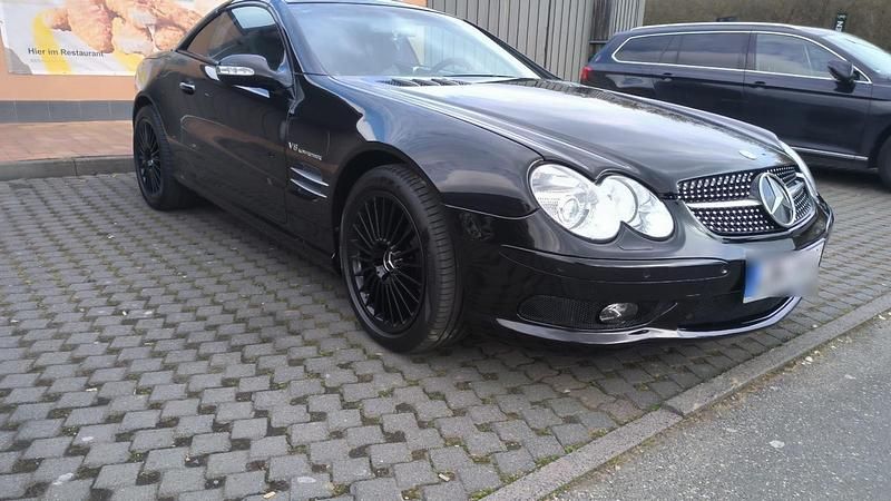Gebraucht Mercedes SL55 AMG AMG 500 PS (367 kW) 2003 Schwarz Cabrio