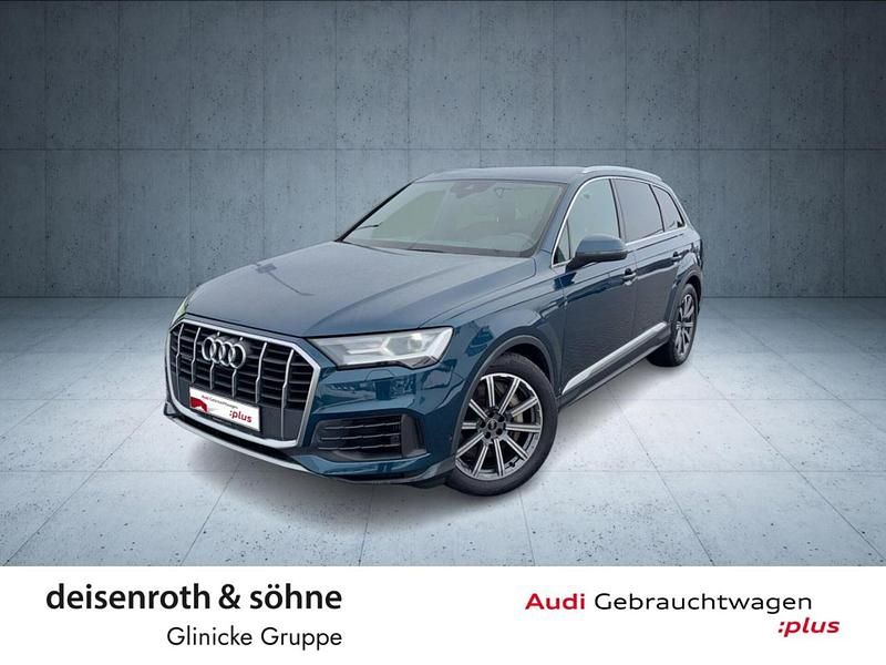 Gebraucht Audi Q7 Design 381 PS (280 kW) 2021 Galaxisblau metallic SUV