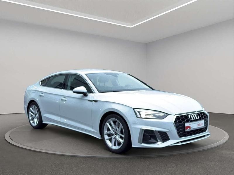 Gebraucht Audi A5 S-Line 204 PS (150 kW) 2023 Gletscherweiß metallic Coupé