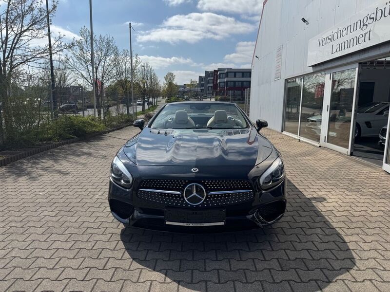 Schwarz Gebraucht 2017 Mercedes SL500 AMG Cabrio | 49.900 € - Bild 1/4
