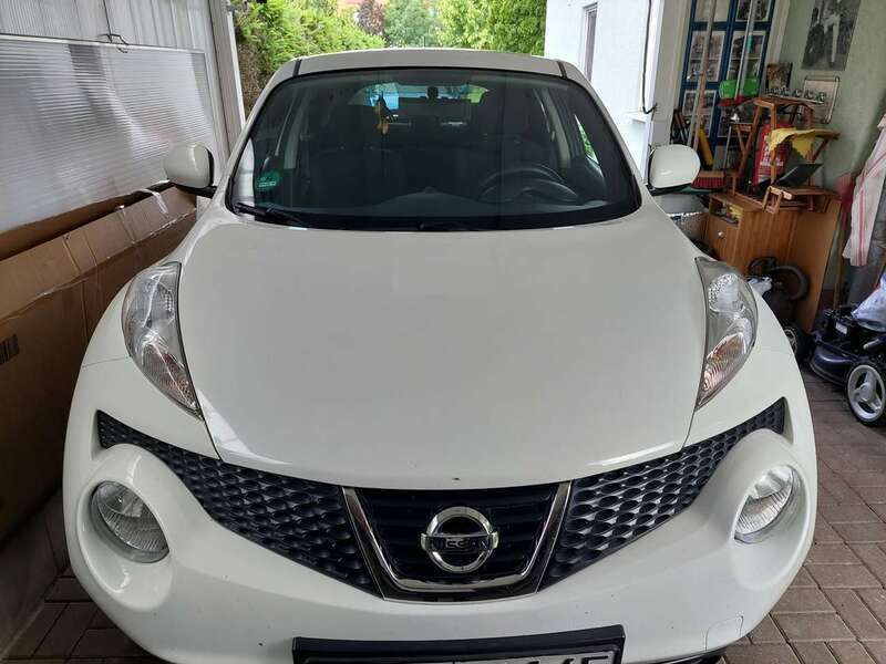 Weiß Gebraucht 2012 Nissan Juke Tekna SUV | 6.450 € (Guter Preis) - Bild 1/4