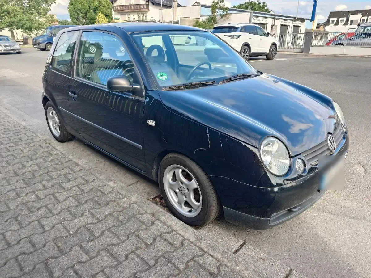 Gebraucht VW Lupo 60 PS (44 kW) 2002 Schwarz Kleinwagen