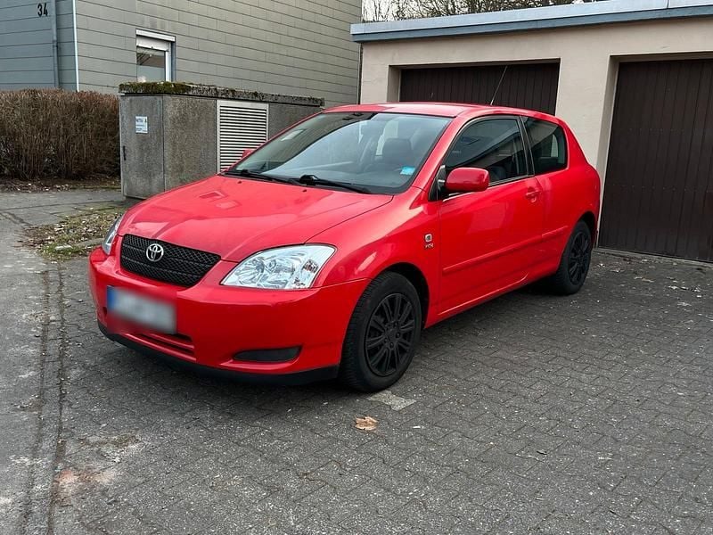 Gebraucht Toyota Corolla 97 PS (71 kW) 2002 Rot Coupé