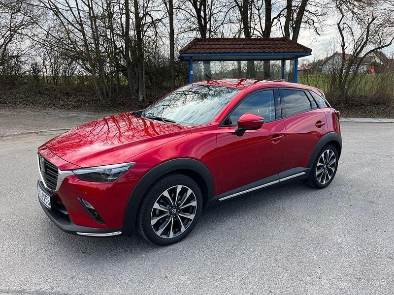 Gebraucht Mazda CX-3 Selection 121 PS (88 kW) 2021 Rot SUV