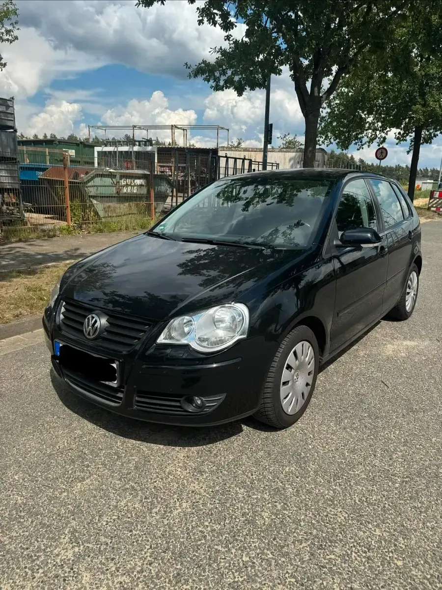 Gebraucht VW Polo 80 PS (58 kW) 2007 Schwarz Kleinwagen