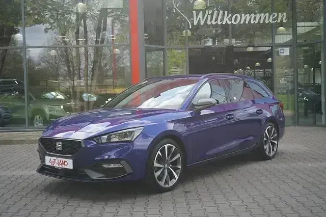 Gebraucht Seat Leon FR 150 PS (110 kW) 2021 Blau Limousine