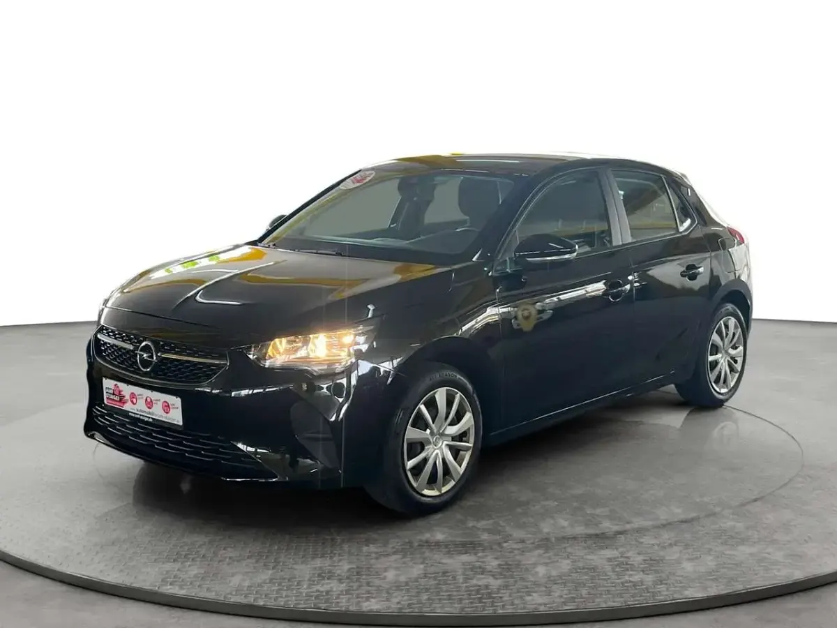 Gebraucht Opel Corsa Edition 75 PS (55 kW) 2023 Diamant schwarz/karbon schwarz Kleinwagen