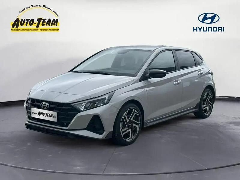 Grau Neu 2025 Hyundai i20 N Line Kleinwagen | 27.400 € (Teuer) - Bild 1/4