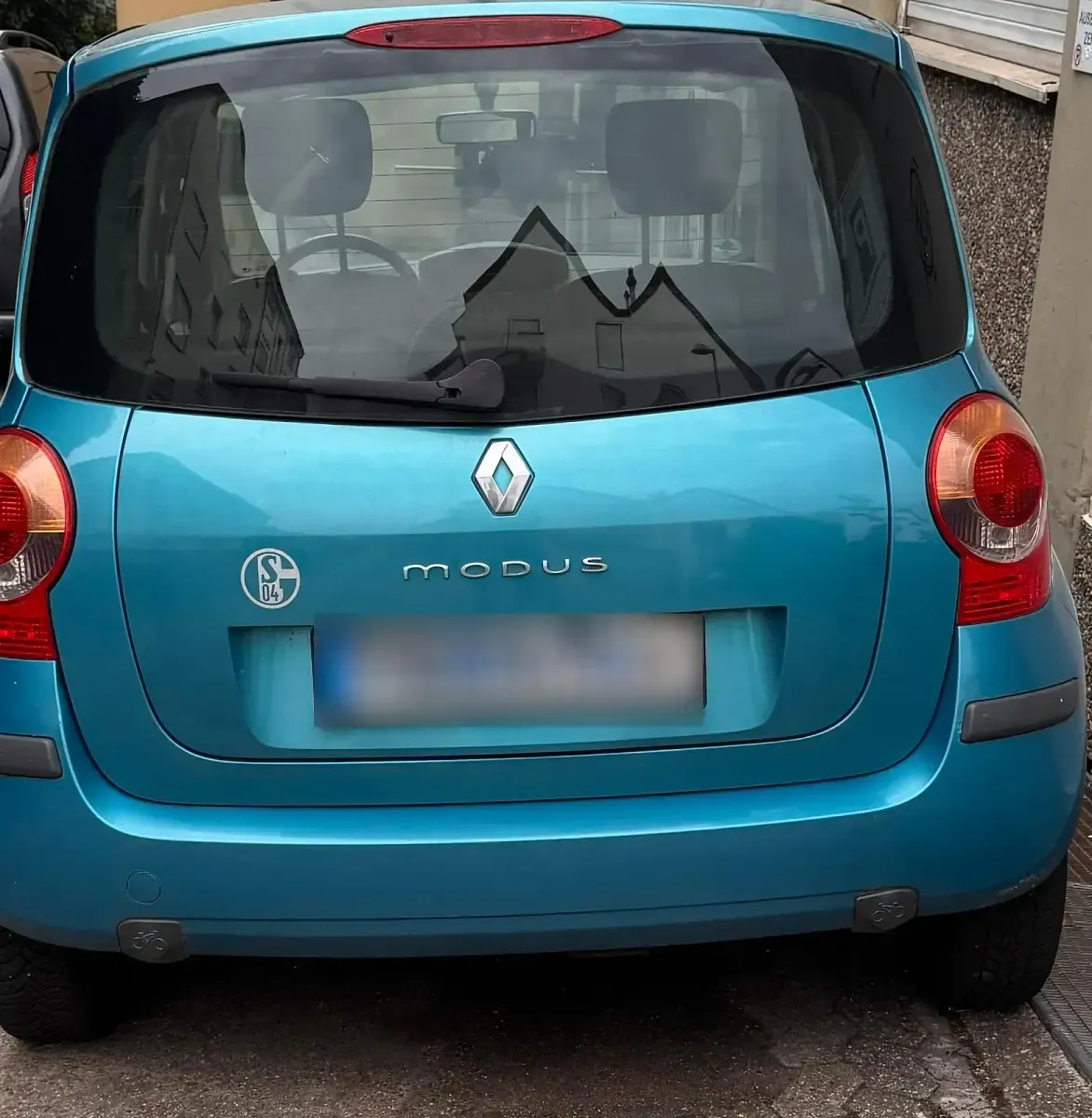 Gebraucht Renault Modus 75 PS (55 kW) 2004 Blau Van / Kleinbus