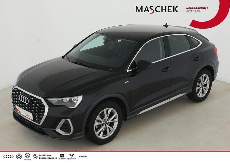 Schwarz Gebraucht 2023 Audi Q3 Sportback S-Line SUV | 35.440 € (Guter Preis) - Bild 1/4