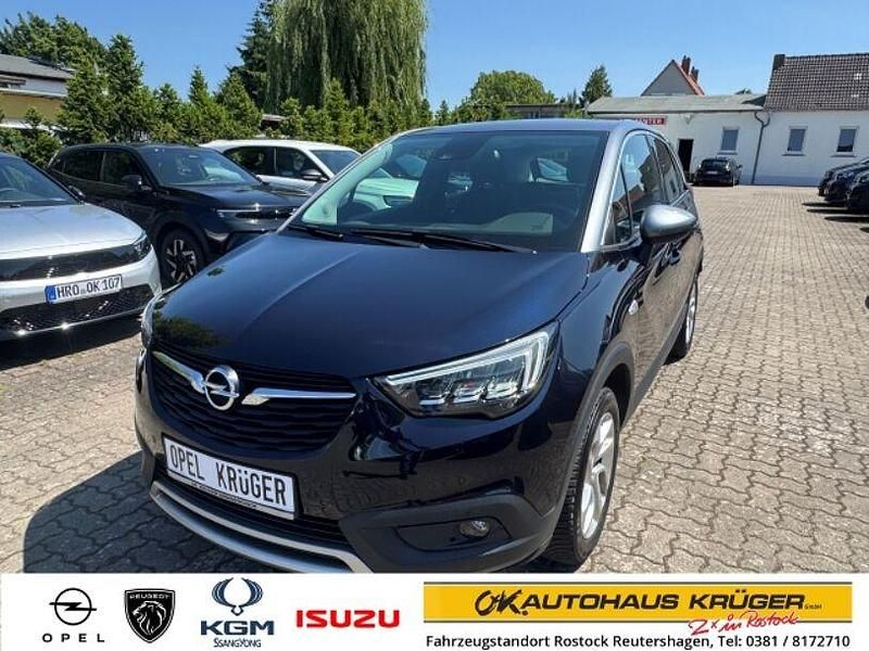 Blau Gebraucht 2018 Opel Crossland X SUV | 13.900 € (Fairer Preis) - Bild 1/4