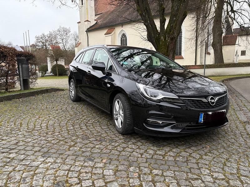 Schwarz Gebraucht 2020 Opel Astra Business Elegance Kombi | 13.300 € (Fairer Preis) - Bild 1/4