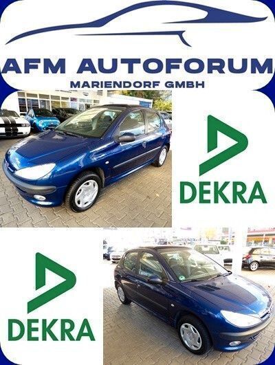 Blau Gebraucht 2000 Peugeot 206 Style Limousine | 1.999 € (Fairer Preis) - Bild 1/4