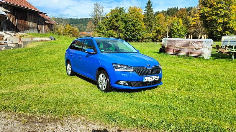 Blau Gebraucht 2020 Skoda Fabia Kombi | 10.500 € (Guter Preis) - Bild 1/4