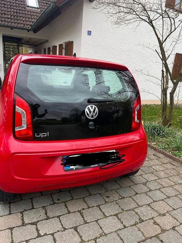 Gebraucht VW up! 60 PS (44 kW) 2012 Rot Kleinwagen