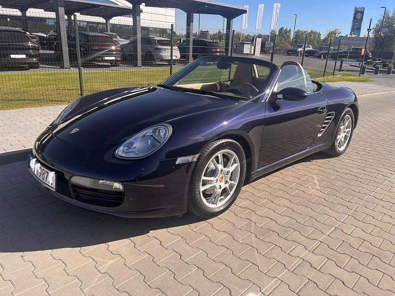 Second-hand Porsche Boxster 245 CP (180 kW) 2007 Albastru Cabrio