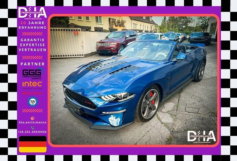 Gebraucht Ford Mustang GT 449 PS (330 kW) 2023 Grabber blue metallic Cabrio