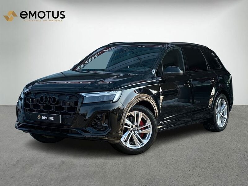 Schwarz Gebraucht 2024 Audi Q7 S-Line SUV | 76.900 € (Teuer) - Bild 1/4