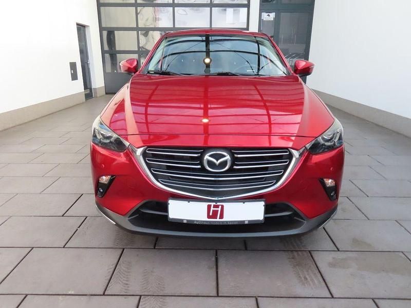 Gebraucht Mazda CX-3 121 PS (88 kW) 2018 Rot SUV