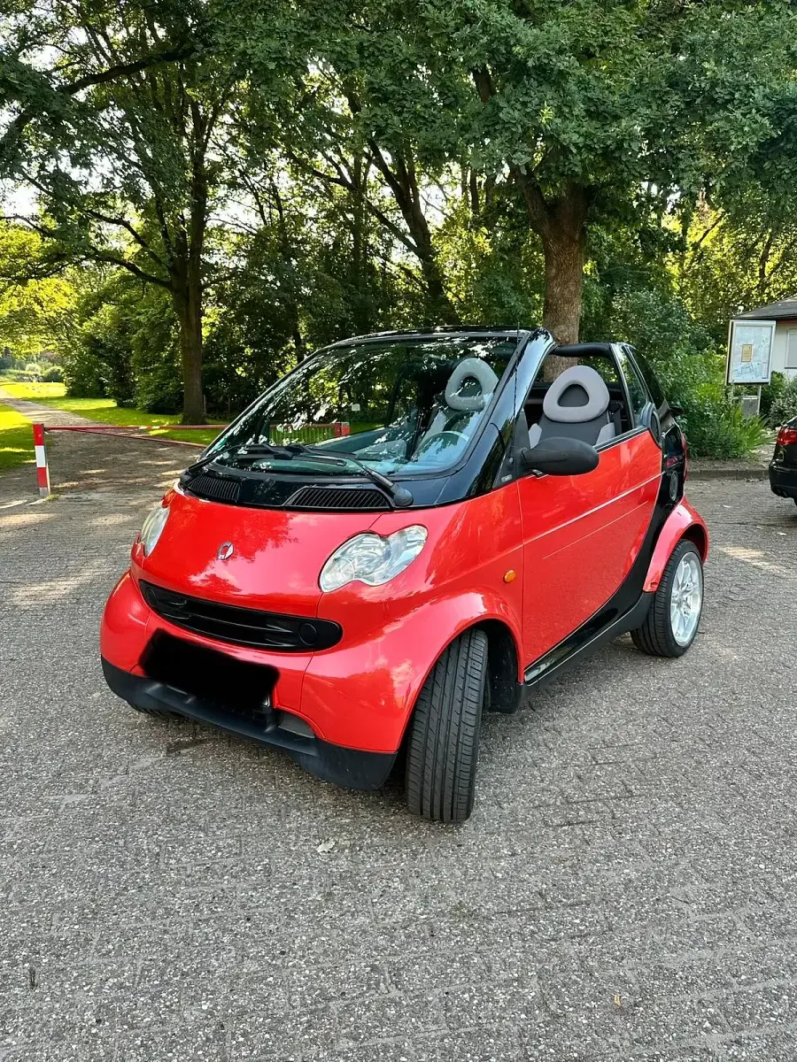 Gebraucht Smart ForTwo Cabrio Brabus 71 PS (52 kW) 2003 Rot Cabrio