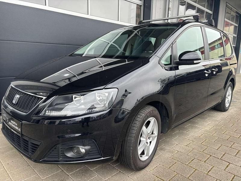 Gebraucht Seat Alhambra Reference 140 PS (102 kW) 2011 "deep" schwarz Van / Kleinbus