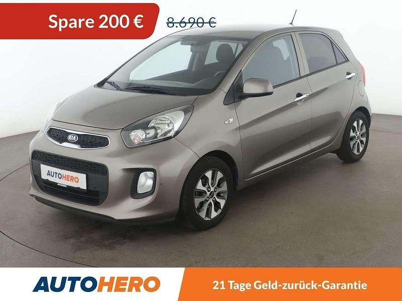 Titanium silver Gebraucht 2015 Kia Picanto DREAM-TEAM Edition Kleinwagen | 8.490 € (Fairer Preis) - Bild 1/3