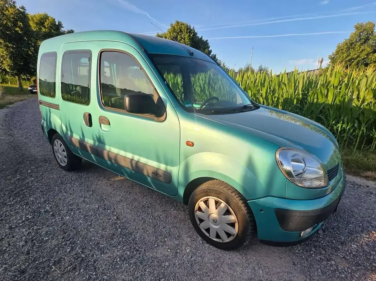 Gebraucht Renault Kangoo Privilege 75 PS (55 kW) 2004 Motugrün Van / Kleinbus
