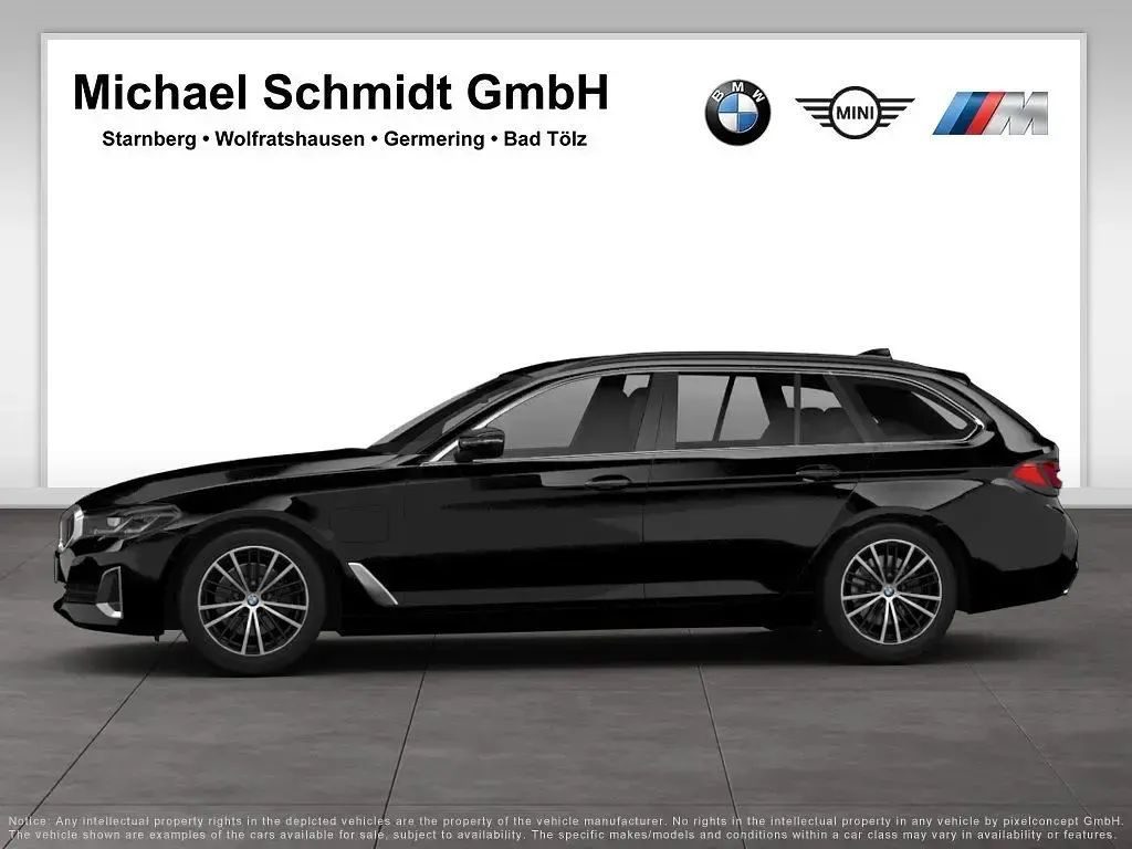 Usata BMW 530e Sport Line 184 CV (135 kW) 2022 Nero Station wagon