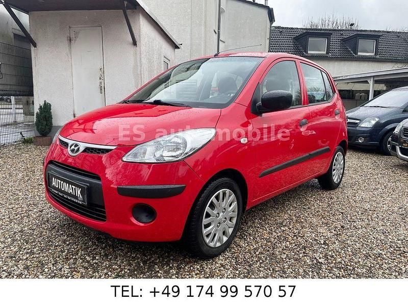 Rot Gebraucht 2008 Hyundai i10 Style Kleinwagen | 6.299 € (Teuer) - Bild 1/4