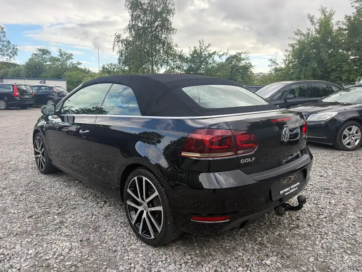 Gebraucht VW Golf 105 PS (77 kW) 2011 Schwarz Cabrio