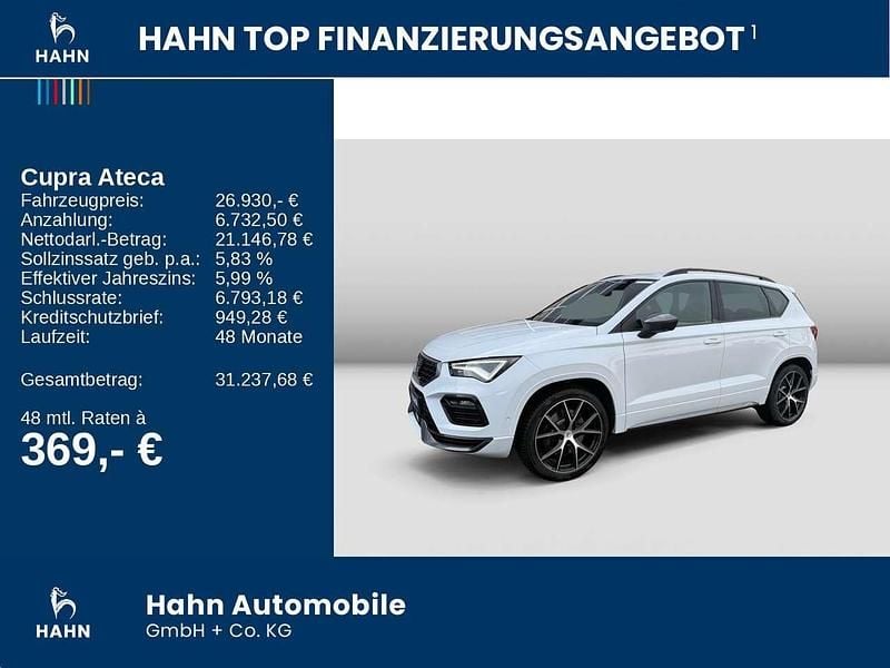 Gebraucht Cupra Ateca 300 PS (220 kW) 2021 Weiß SUV