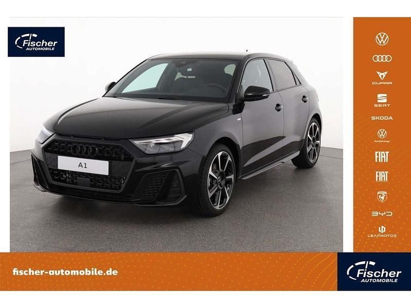 Schwarz Gebraucht 2025 Audi A1 Sportback S-Line Kleinwagen | 34.480 € (Teuer) - Bild 1/4