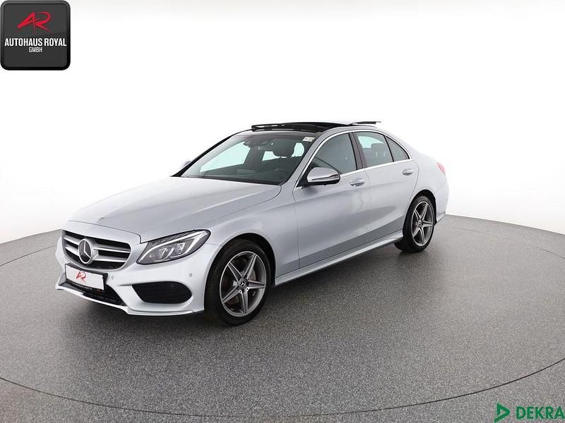 Silber Gebraucht 2017 Mercedes C300 AMG Limousine | 29.880 € (Fairer Preis) - Bild 1/4