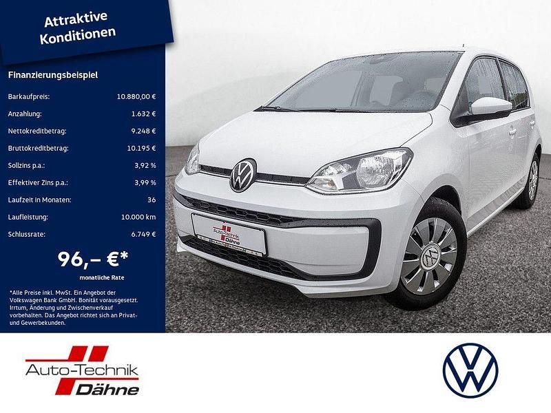 Gebraucht VW up! 65 PS (47 kW) 2021 Weiß Kleinwagen