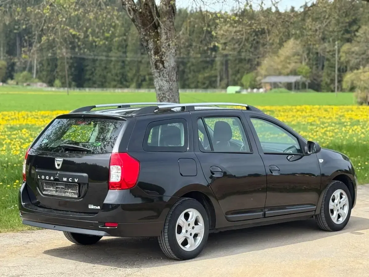 Gebraucht Dacia Logan MCV Prestige 90 PS (66 kW) 2014 Schwarz Kombi