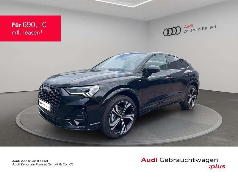 Mythosschwarz metallic Gebraucht 2025 Audi Q3 S-Line SUV | 51.590 € - Bild 1/2