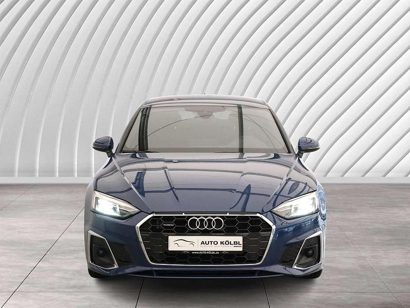 Gebraucht Audi A5 Sportback S-Line 204 PS (150 kW) 2022 Ascariblau metallic Kleinwagen